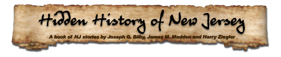 Hidden History of New Jersey  A book of NJ stories by Joseph G. Bilby, James M. Madden and Harry Ziegler