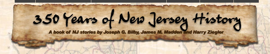 350 Years of New Jersey History   A book of NJ stories by Joseph G. Bilby, James M. Madden and Harry Ziegler